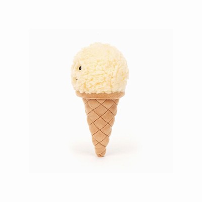 Jellycat Irresistible Ice Cream Vanilla | QZ0941826